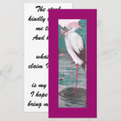 ヴィンテージ誕生発表（コウノトリ） (正面/裏面)