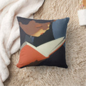 ヴィンテージ読が図書館の本を クッション (ブランケット)