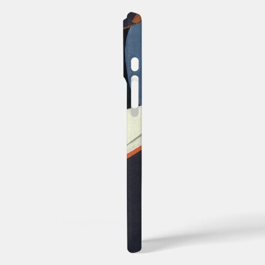 ヴィンテージ読が図書館の本を Case-Mate iPhoneケース (裏面 / 左)