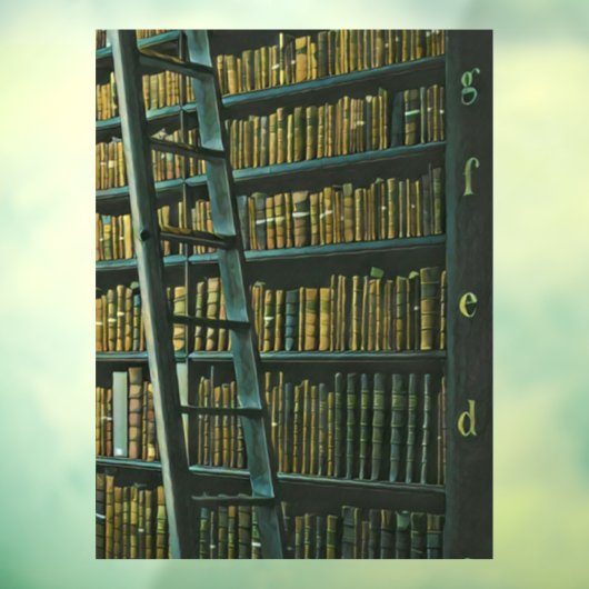 ヴィンテージ読のアートワークの贈り物 ウィンドウサイン (シート3)