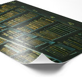 ヴィンテージ読のアートワークの贈り物 フォトプリント            (角)