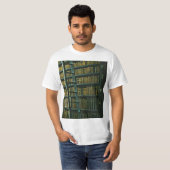 ヴィンテージ読のアートワークの贈り物 Tシャツ (正面フル)
