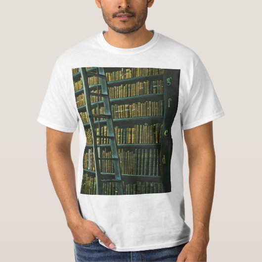 ヴィンテージ読のアートワークの贈り物 Tシャツ (正面)