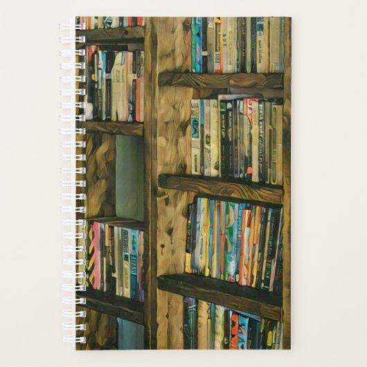 ヴィンテージ読のアートワーク プランナー手帳 (正面)