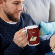 ヴィンテージ読の本ワイルドフラワーコーヒーマグ