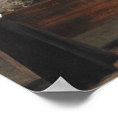 ヴィンテージ読の軽学芸術 ポスター (角)