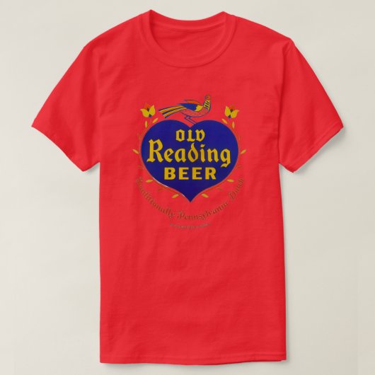 ヴィンテージ読オールドビールザ読オールドブルワリーR Tシャツ (デザイン正面)
