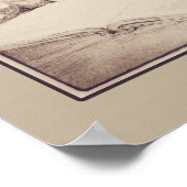 ヴィンテージ読ガールのポスター ポスター (角)