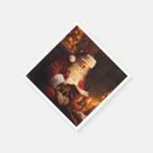 ヴィンテージ読ズ・ア・ブック スタンダードカクテルナプキン (角)