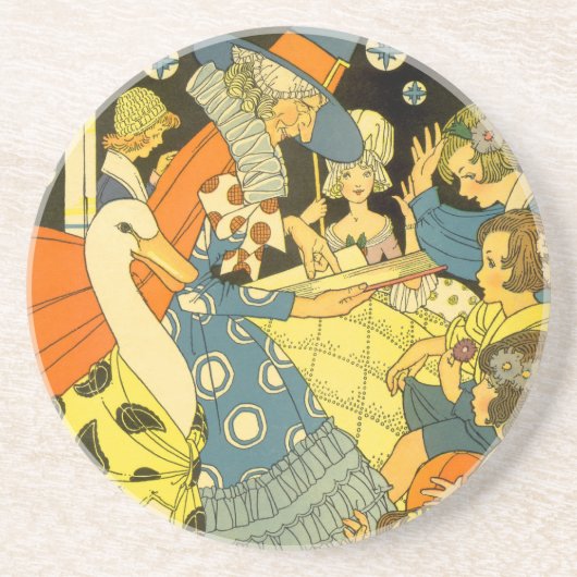 ヴィンテージ読マザーグース コースター (正面)