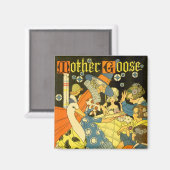 ヴィンテージ読マザーグース マグネット (正面/裏面)