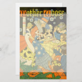 ヴィンテージ読マザーグース 便箋 (正面/裏面)