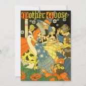 ヴィンテージ読マザーグース 招待状 (正面)