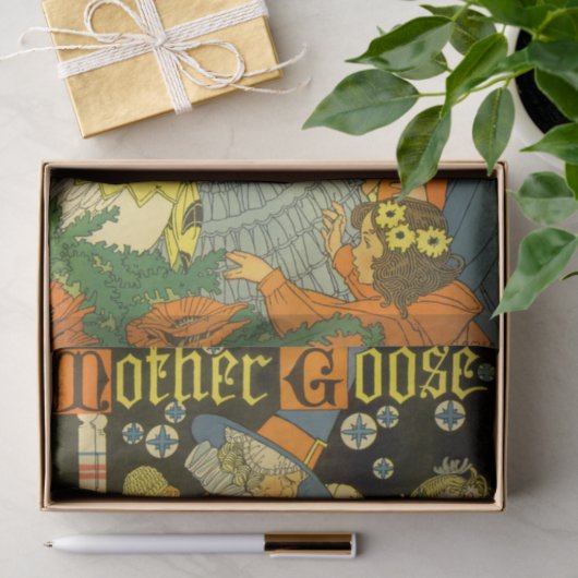 ヴィンテージ読マザーグース 薄葉紙 (ギフト)