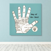 ヴィンテージ読ヤシの果肉 キャンバスプリント (インサイチュ (ウッドフロア))