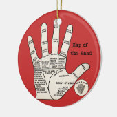 ヴィンテージ読ヤシの果肉 セラミックオーナメント (左)