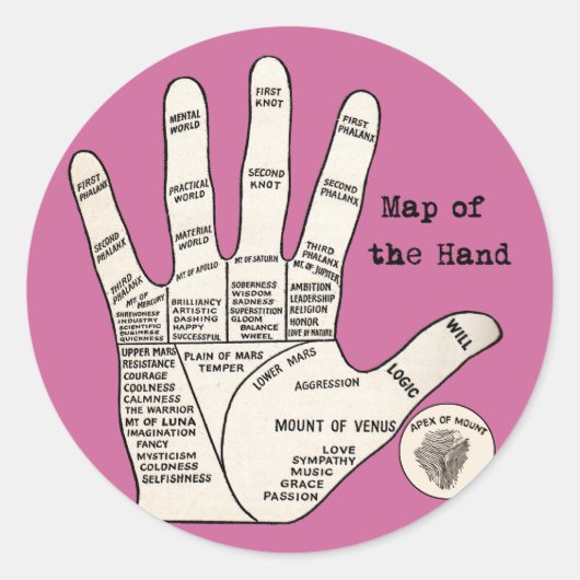 ヴィンテージ読ヤシの果肉 ラウンドシール (正面)