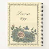 ヴィンテージ読レディの詩集 ノートブック (裏面)