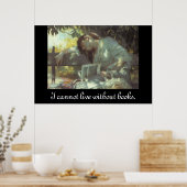 ヴィンテージ読女 ポスター (キッチン)