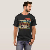 ヴィンテージ調クッキングダッド 伝説の男 Tシャツ (正面フル)