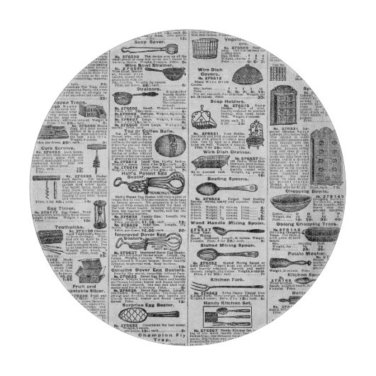 ヴィンテージ調理器具 カッティングボード (正面)