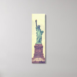 ヴィンテージ調色された自由縦帆布の像 キャンバスプリント