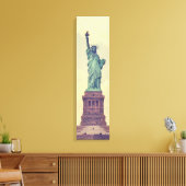 ヴィンテージ調色された自由縦帆布の像 キャンバスプリント (インサイチュ (リビング))