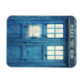 ヴィンテージ警察の電話の公衆電話 マグネット (横)