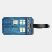 ヴィンテージ警察の電話の公衆電話 ラゲッジタグ (裏面横)