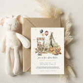 ヴィンテージ豊かな動物 |スリープアンダースリープ 招待状