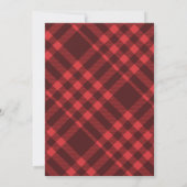 ヴィンテージ豚の丸焼き BBQ 誕生日パーティー 招待状 (裏面)