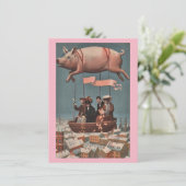 ヴィンテージ豚の気球に乗って市街を越える シーズンカード (スタンド正面)