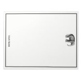 ヴィンテージ象スケッチ ノートパッド (正面)