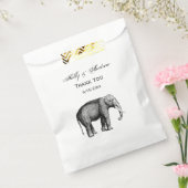 ヴィンテージ象スケッチ フェイバーバッグ (封をした状態)