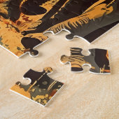 ヴィンテージ象 ジグソーパズル (側面)