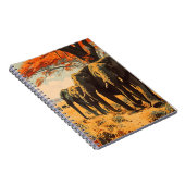 ヴィンテージ象 ノートブック (右側)