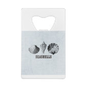 ヴィンテージ貝 クレジットカード栓抜き (裏面)