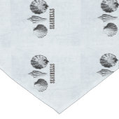 ヴィンテージ貝 ショートテーブルランナー (コーナー)