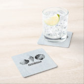 ヴィンテージ貝 スクエアペーパーコースター (インサイチュ)