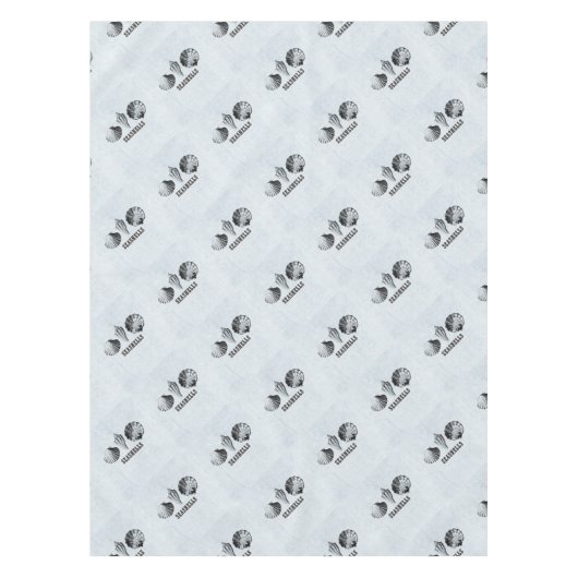 ヴィンテージ貝 テーブルクロス (正面)