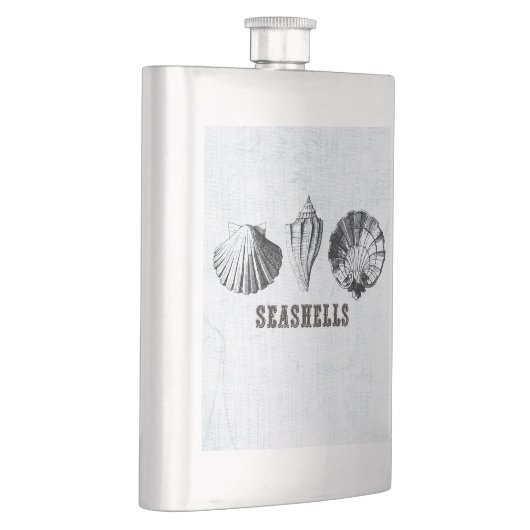 ヴィンテージ貝 フラスク (右)
