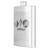 ヴィンテージ貝 フラスク (左)