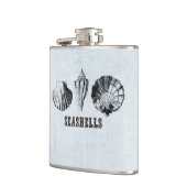 ヴィンテージ貝 フラスク (左)