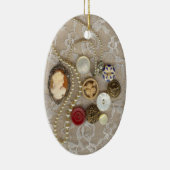 ヴィンテージ財宝オーナメント セラミックオーナメント (右)