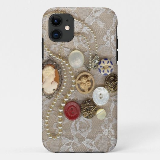 ヴィンテージ財宝 Case-Mate iPhoneケース (裏面)