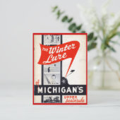 ヴィンテージ販売、ミチガン、上部半島 ポストカード (スタンド正面)