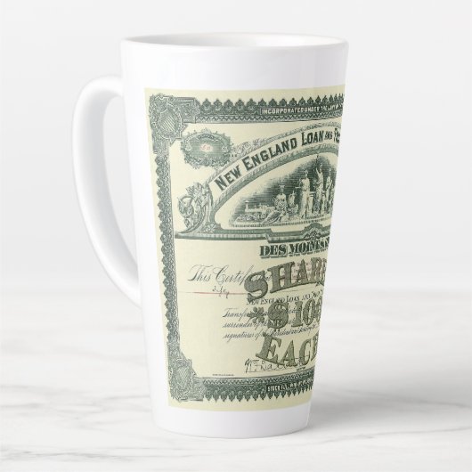 ヴィンテージ資本証券事業金融 カフェラテマグ (左アングル)