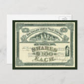 ヴィンテージ資本証券事業金融 ポストカード (正面/裏面)