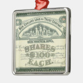 ヴィンテージ資本証券事業金融 メタルオーナメント (左)