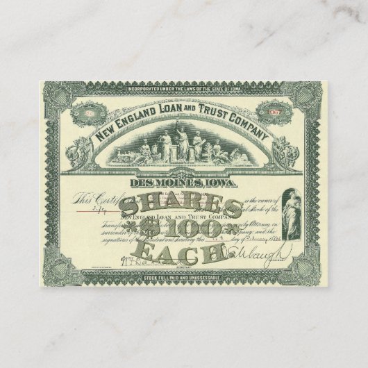 ヴィンテージ資本証券事業金融 名刺 (裏面)